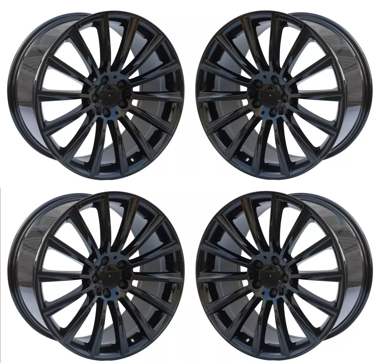Mercedes-Benz Valve Caps - Black Tire Stem Caps For C350, CLA250, E350, GLE, GLC & More