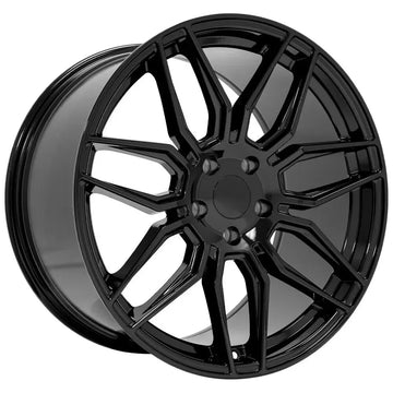 OE Wheels CV03D 20x11 5x120 +64mm Gloss Black Wheel Rim 20" Inch