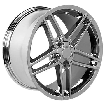 OE Wheels CV07B 19x10 5x4.75" +65mm Chrome Wheel Rim 19" Inch