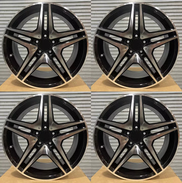 18" Wheels Set For Mercedes GLA250 GLB GLC 18x8 +45 5x112 Rims