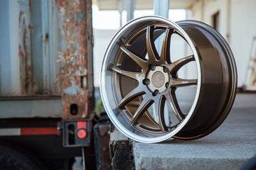 AODHAN DS02 Wheels 18x9.5 5x100 +35 Bronze Machined Lip 18 Inch Rims Set 4