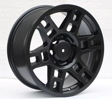 (SET 4) 17" Black Wheels For Toyota 4Runner Tacoma GX460 GX470 FJ 6x139.7 17x8