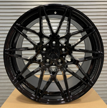 (4 PCS) 19" Gloss Black Wheels For BMW E90 E92 E93 F10 F30 F32 19x8 5x120 Set