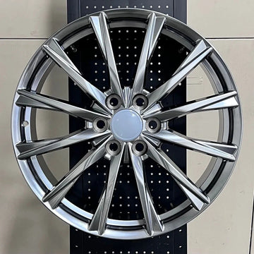 22" LX STYLE HYPER DARK WHEELS RIMS FITS NEW 2023+ LEXUS LX600 J300 CB95.1