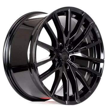 20" GLOSS BLACK 20X10/20X11 STAGGERED WHEELS FOR BMW X5 E70 F15 X6 E71 5X120