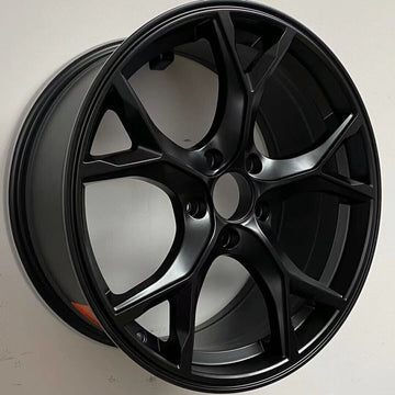 18" Wheels 18x8 5x114.3 +41 FK2 Style Matte For Honda Civic Accord CRV Set 4