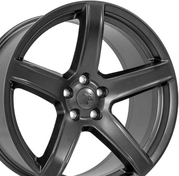 OE Wheels LLC 20 inch Fits Dodge Charger, Challenger Chrysler 300 DG22 Satin Gunmetal Wheel, Set of 4