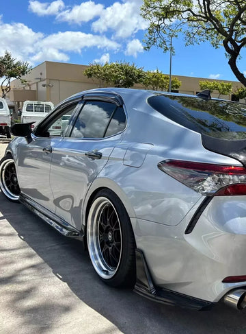 20" MFlow MFL2 Deep Dish Wheels Black 20x8.5 20x9.5 5x114.3 Staggered Set 4