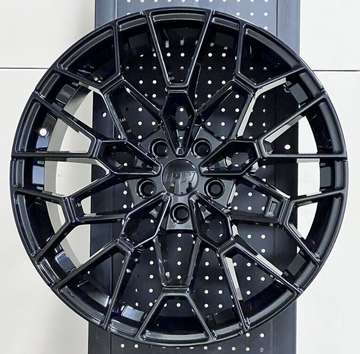 20" W717 GLOSS BLACK STAGGERED WHEELS RIMS FITS BMW 330i M340i 330e XDRIVE