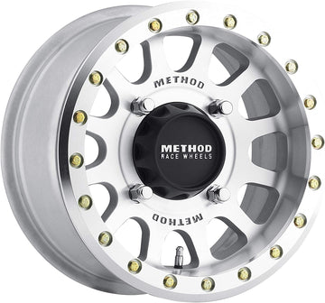 Method Race Wheels 401 UTV Beadlock Raw Machined 15x7" 4x156", 13mm offset 4.3" Backspace, Set of 4