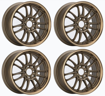 17" Wheels For Wheels Accord Civic Elantra Mazda 4x100/4x114.3 +35 Bronze 17x8