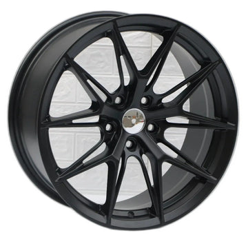 (4 PCS) 18" Wheels 18x8 5x114.3 ET35 73.1 Black Rims Set Fit Honda Accord Civic