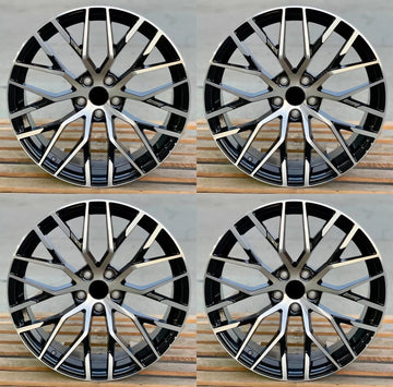 22x9.5 Wheels for AUDI  A7 A8 SQ5 Q8 VW Atlas 22" Rims 5x112