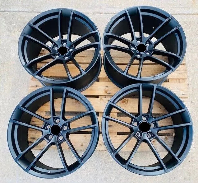 Vicrez Hellcat Widebody Wheel 20x11 - Matte Black For Dodge Charger 2006-2024 - View #10