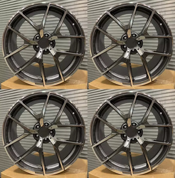 19" Wheels For Mercedes S430 S500 S550 E350 E320 GLC 19x8.5 +30 5x112 Rims Set 4