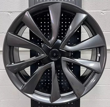 19" SPORT STYLE GUNMETAL WHEELS RIMS FITS TESLA MODEL 3 AND Y AWD