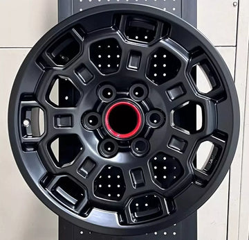 17"  Satin Black Wheels For Toyota 4Runner Tacoma GX460 GX470 FJ 6x139.7 17x7.5