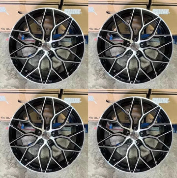 19x8.5/19x9.5 +35 Wheels 5x114.3 Fit Accord Acura Infiniti Lexus Staggered Rims