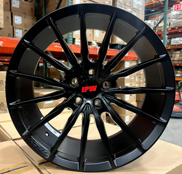 19" WHEELS FOR LEXUS IS250 CAMRY ACCORD CR-V 19x8.5 +35 5x114.3 BLACK RIMS SET 4