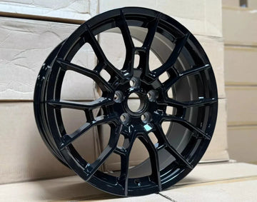 Set 4 Gloss Black Rims 19x8.5 +40 60.1 Fit Toyota RAV4 Camry Avalon Venza BZ4X