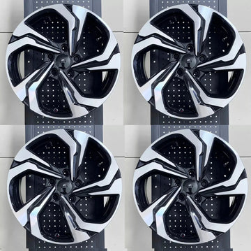 4 PCS 17" Wheels 17x7.5 5x114.3 +45 CB 73.1 For Honda Civic Accord Lexus Rims