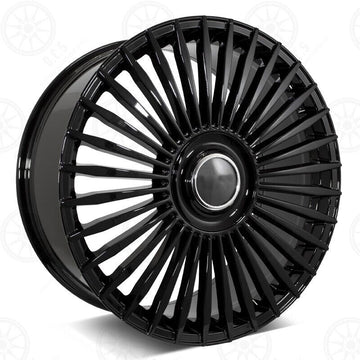 22x9.5" Black Wheels Set 4 Rims Fit Range Land Rover HSE Sport Discovery 5x120