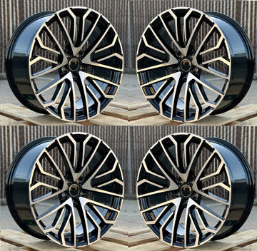 19" Wheels For Audi A4 A5 S4 A6 Q3 Q5 VW Passat 19x8.5 5x112 Rims Set 4