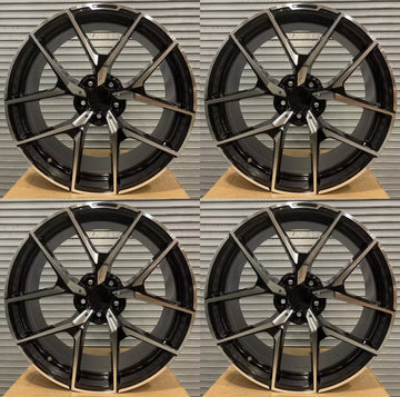 17x8 Wheels For Mercedes Benz A220 CLK SLK CLA E300 E320 GLA GLC 17" Rims Set 4