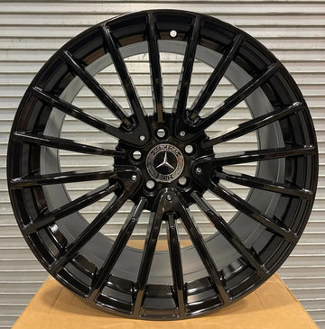 4 PCS 17" Wheels For Mercedes C250 C300 C350 CLA250 E350 GLA250 17x8 +35 5x112