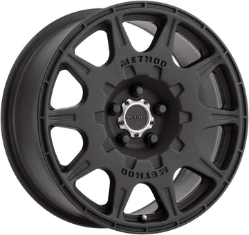 Method Race Wheels MR502 RALLY Matte Black Wheel with Aluminum (17 x 8. inches /5 x 100 mm, 38 mm Offset) Set of 4