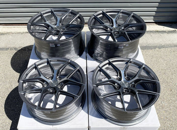 19x8.5 20x11 Avant Garde M580R R Forged Graphite Wheels Corvette C8 Stingray Z51