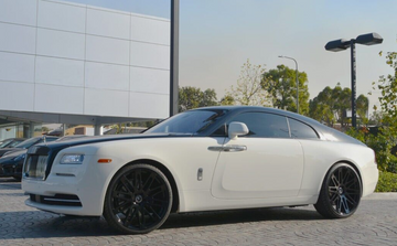 24” RF24 GLOSS BLACK WHEELS RIMS FOR ROLLS ROYCE GHOST WRAITH 24X9 / 24X10