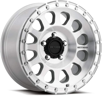Method Race Wheels MR315 MACHINED-Clear Coat Wheel with Aluminum (20 x 9. inches /5 x 5 mm, 18 mm Offset) Set of 4