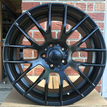 19" BLACK COMP STYLE WHEELS FOR BMW E46 E90 F30 F10 19x8.5 5x120 +35 SET 4