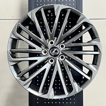 18" WHEELS FOR LEXUS IS300 RX300 RX350 RX450 18X8 5X114.3 HYPERBLACK RIMS SET 4