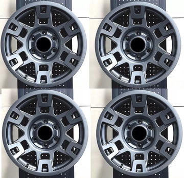 17" Gunmetal Wheels For Toyota 4Runner Tacoma GX460 GX470 FJ 6x139.7 17x8 ET5