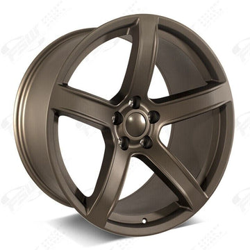 24" Matte Bronze Wheels Hellcat Dodge RAM 1500 Durango Dakota 24x10 5x139.7 Set