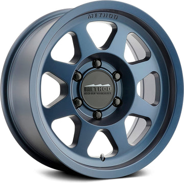 Method Race Wheels MR701 Blue Wheel with Bahia (17 x 8.5 inches /6 x 5 mm, 0 mm Offset) Set of 4