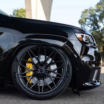 22" Avant Garde M520R Black Forged Concave Wheels Rims Fits Jeep Grand Cherokee