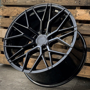24x10 Avant Garde M520R Wheels For  Mercedes G wagon G500 G550 G55 Gloss Black