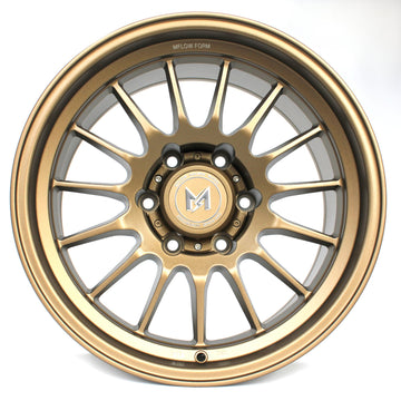 17" MF04 MFlow Off-Road Wheels Bronze 17x9 -12 6x139.7 6x5.5 CB93.1 Fit Bronco