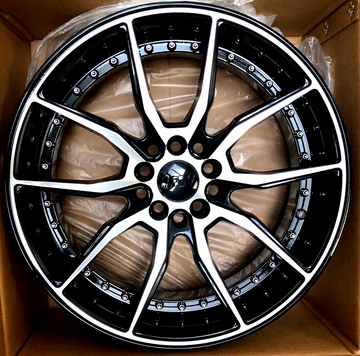 17" Wheels 5x114 / 5x100 +35 CB 73.1 For Accord Civic IS300 Camry Corolla Set 4