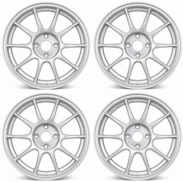 15" Wheels Rims for HONDA SUBARU MAZDA TOYOTA SCION HYUNDAI MINI S 4x100 SILVER