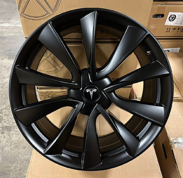 4 PCS 20" Matte Black Wheels 20x8.5 RIMS 5x114.3 Fit Tesla Model 3 Model Y