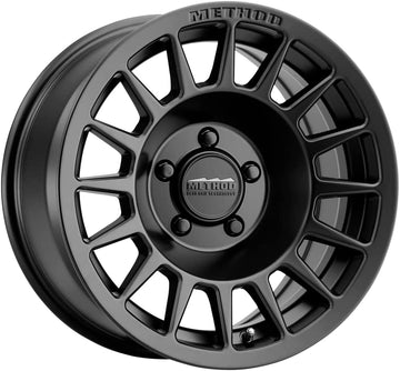 Method Race Wheels MR707 Bead Grip Matte Black Wheel with Aluminum (17 x 8.5 inches /5 x 5 mm, 0 mm Offset) Set of 4