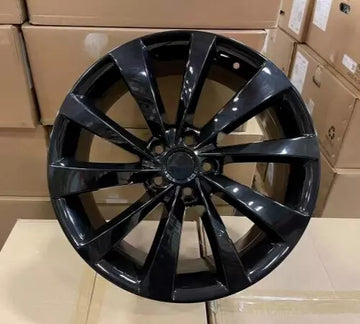 4 PCS 19" Wheels 19x8 ET35 5x114.3 CB73.1 For Tesla Model Y 3 Black Rims Set