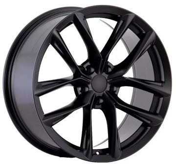 4 PCS 19" Wheels 19x8.5 ET35 5x114.3 CB73.1 Fits Tesla Model Y 3 Black Rims Set