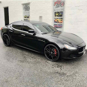 22” RF13 WHEELS FOR MASERATI GRAN TURISMO GHIBLI QUATROPORTE STAGGERED RIMS SET