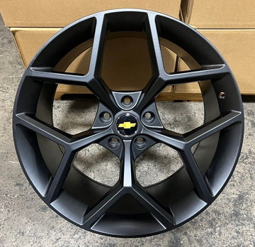 Set 4 New 20" Wheels For Chevy Camaro 20x9 +27 / 20x10 +30 5x120 Staggered Rims