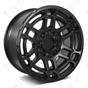 22" BLACK WHEELS FOR LIFTED TOYOTA TACOMA OFF ROAD 2016 & UP (6x139.7) 22x9 +0